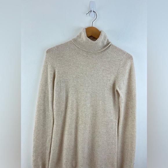 BCBG MAXAZRIA cashmere turtleneck tunic pullover. Size S - Picture 6 of 13